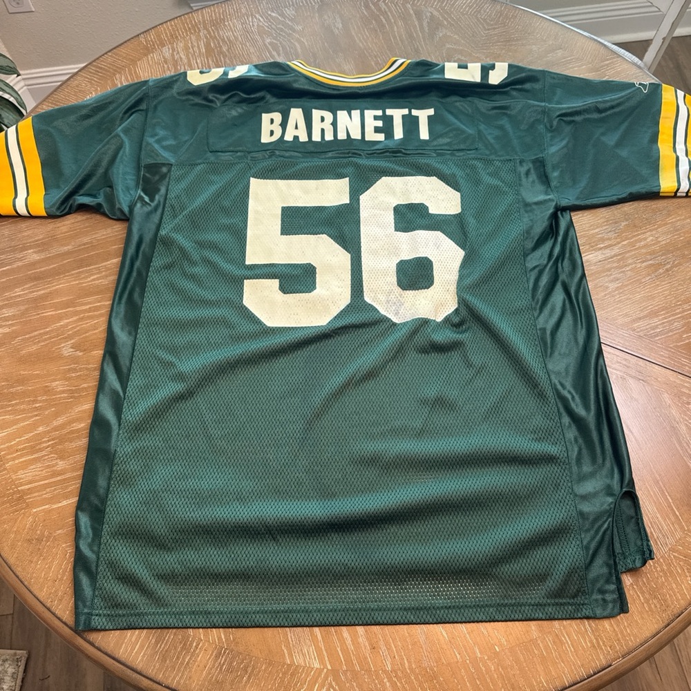 Vintage Barnett Green Bay packers Jersey 56